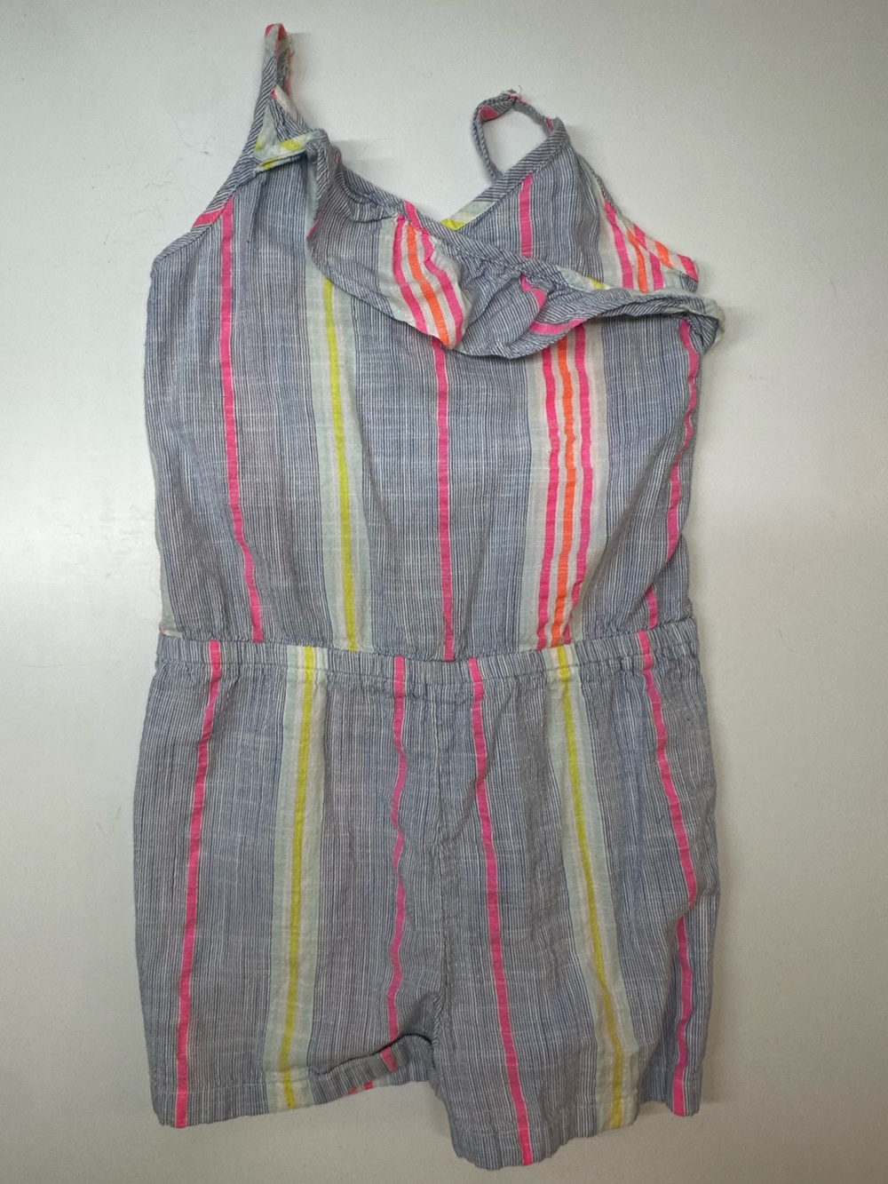 Vineyard Vines Girls’ Striped Romper – Size XS